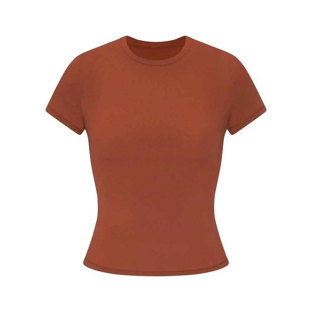 Skims Fits Everybody T-Shirt Saffron